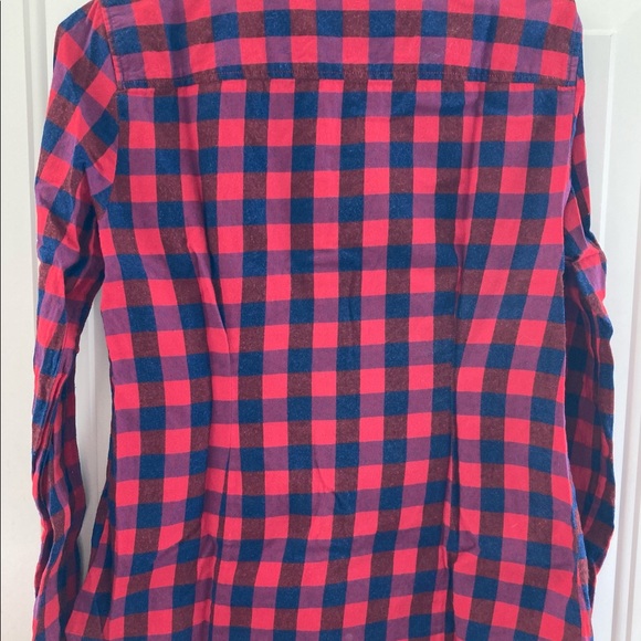 J.Crew plaid bottom down shirt - Picture 3 of 3